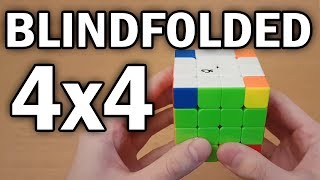 How To Solve a 4x4 Blindfolded Tutorial 4BLD [upl. by Beaufert429]