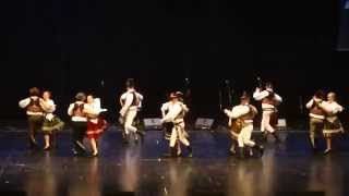 Slovak folk dance Raslavická Poĺka [upl. by Larret]