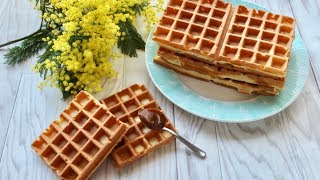 Recette Gaufres faciles  Easy Waffles Recipe [upl. by Snebur]