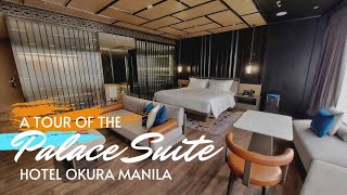 A Tour of the Palace Suite of Hotel Okura Manila [upl. by Suneya]