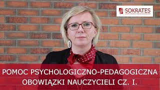 Pomoc psychologicznopedagogiczna 20172018 Obowiązki nauczycieli część I [upl. by Kir325]