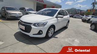 CHEVROLET ONIX 10 LT MANUAL BRANCA 20202021  HONDA ORIENTAL 2004 [upl. by Pussej726]