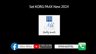 KORG PA4X  NEW UPDATE 2024 [upl. by Kronfeld]