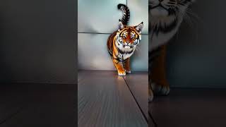 Tiger Purring like a cat cat cuteanimal cutecat cute [upl. by Cressler]