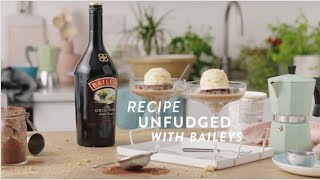 Baileys Recipe Unfudged  Baileys Affogato and Cake [upl. by Wieren]