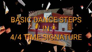 Folk Dance  Basic Dance Steps in 44 time signature [upl. by Eelirak]