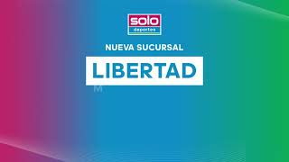 Nueva Sucursal Solo Deportes Libertad  Av Eva Perón 4255 [upl. by Refannej]