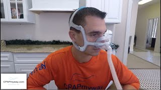 AirTouch N20 Nasal CPAP Mask from ResMed  Setup and Review [upl. by Anerat]