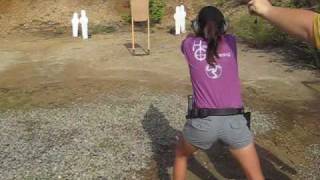 Tori Nonaka 14 USPSA Classifiers 2009 [upl. by Chadburn792]