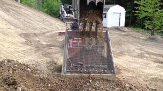 100 Homemade soil screener [upl. by Gierk]