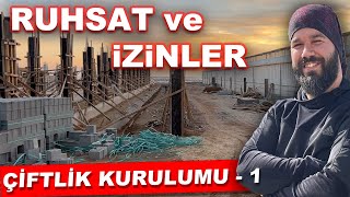 SIFIRDAN ÇİFTLİK YAPIMI Çiftlik Ruhsatı [upl. by Feirahs]