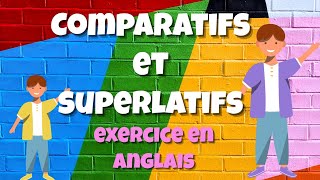 Exercice danglais comparatifs et superlatifs [upl. by Chalmer578]