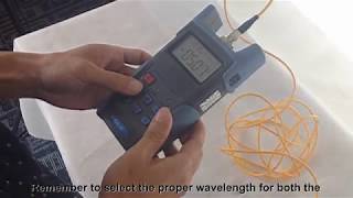 How To Use Optical Power Meter [upl. by Hayley619]