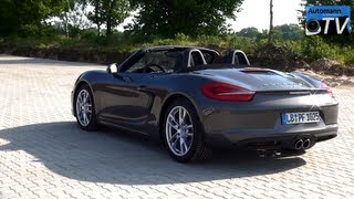 2013 Porsche 981 Boxster S 315hp  DRIVE amp SOUND 1080p FULL HD [upl. by Thurman]