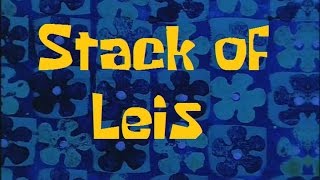 SpongeBob Production Music Stack of Leis [upl. by Roer]