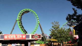 Sidewinder Offride HD Elitch Gardens [upl. by Secnirp]