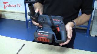 Bosch GBH36VLI Compact 36V Liion SDS Plus Rotary Hammer Drill [upl. by Lux388]