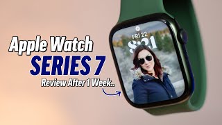 Apple Watch 7 Review  Apple HID THESE Changes from us [upl. by Radie]