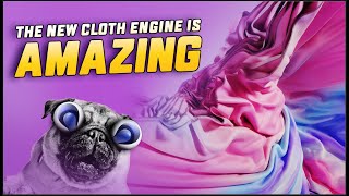 Cinema 4D 2023s Cloth system got a MASSIVE upgrade  How to get started with Cloth [upl. by Tufts12]