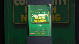 Best COMMUNITY HEALTH NURSING Book for GNM Nursing 1st Year ll COMMUNITY HEALTH NURSING Book ll GNM [upl. by Eciruam]