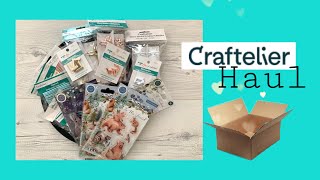 Haul • Craftelier • MinialbumAusstattung • Stempel Papieraufbewahrung und Schnickeldi [upl. by Lyrak]