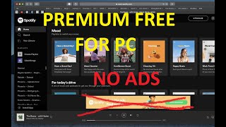 Remove ADS From Spotify On PC NO ACCOUNT BAN 2021  Free Spotify Premium [upl. by Duomham]