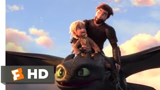 How to Train Your Dragon 3 2019  Toothless Returns Scene 1010  Movieclips [upl. by Averill]