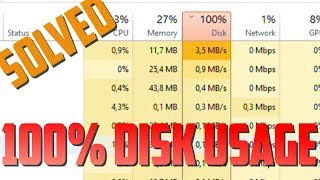 How to fix 100 Disk Usage in Windows 10 [upl. by Sampson]