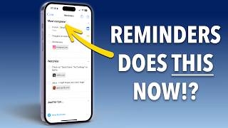 Reminders is AWESOME when you know how to use it 14 Tips amp Tricks for iPhone [upl. by Dorelia]