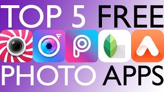 Top 5 Free Photo Editing Apps [upl. by Hgielra]