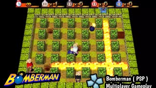 Bomberman PSP Multiplayer Gameplay [upl. by Orose]