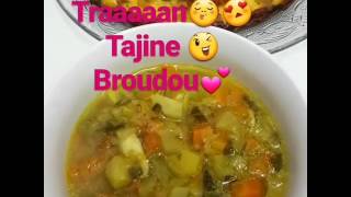 Diner tunisien léger 😚 broudou et tajine [upl. by Flossie446]