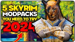 5 Skyrim Modlists You Need to Try in 2024 [upl. by Attenaz]