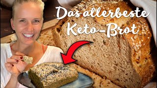 Das ALLERBESTE KetoBrot der Welt [upl. by Ardnahc]