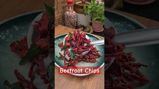 Beetroot Chips  pravzkitchen shortsvideo shorts [upl. by Romine]