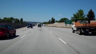 Westbound Interstate 90 In Spokane Washington [upl. by Madelaine]