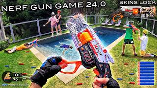 NERF GUN GAME 240  Nerf First Person Shooter [upl. by Ysak]