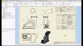 Inventor  Zeichnung Bauteillistenfilter [upl. by Enitsirc]