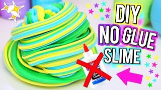 DIY Fluffy Slime WITHOUT GLUE How To Make The BEST SLIME with NO GLUE [upl. by Eanwahs280]