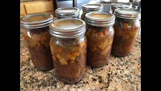 Pressure Canning Beef Stew [upl. by Ennelram]