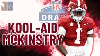 KoolAid McKinstry 2024 NFL Draft Scouting Report [upl. by Asital]