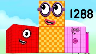 Numberblocks full episode 1200  1300 big number HD1080 [upl. by Ahseyn]