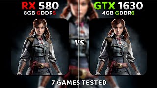 RX 580 vs GTX 1630  Which One is Better [upl. by Rats]