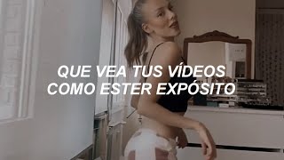 Ester Expósito  Una Locura  Ozuna amp J Balvin Letra [upl. by Issie]