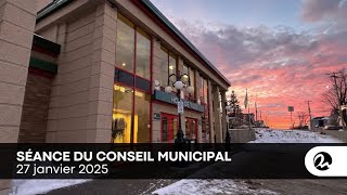 20250127 conseil municipal de RouynNoranda [upl. by Erl]