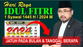 HARI RAYA IDUL FITRI 2024 JATUH PADA TANGGAL  1 Syawal 1445 H  Puasa Muharram 2023  Puasa Asyura [upl. by Ihcas]