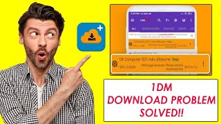 1DM Download problem solved [upl. by Inaffit]