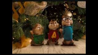 We Wish You A Merry Christmas Chipmunks style [upl. by Hannavas]