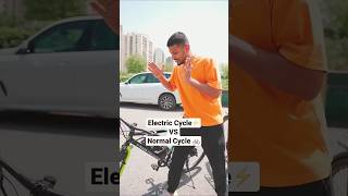 Electric cycle vs normal cycle part 1burnerbits burner yt shortvideo [upl. by Derk]