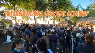 INTERNATIONAL COASTAL CLEANUP 2024  DAVAO CITY [upl. by Katleen260]